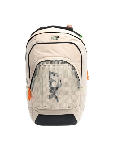 LOK MAXX OFFWHITE BACKPACK LOBG1MA2U0064 white/orange |Padel offers