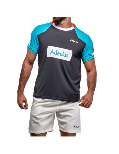 CAMISETA SIUX DIABLO SANYO OFICIAL HOMBRE GRIS FW24 | Ofertas de padel