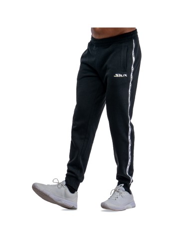 PANTALON SIUX LEVEL HOMBRE NEGRO |Padel offers