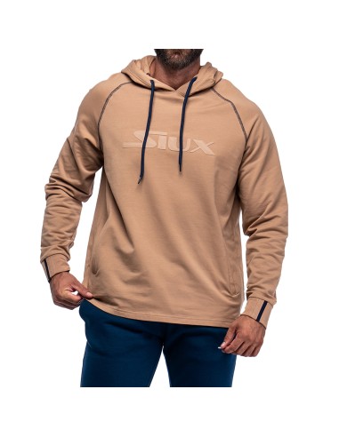 SUDADERA SIUX 3D UNISEX MARRﾓN | Ofertas de padel