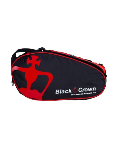 BLACK CROWN ULTIMATE SERIES V2 BLACK RED PADDLE BAG A001837.A23.1 |Padel offers