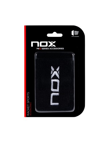 BLISTER (2 UDS) MUﾑEQUERA NOX NEGRO LOGO BLANCO MUNEGBLABOX | Ofertas de padel