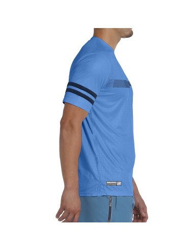 T-SHIRT BULLPADEL BERRO 995 BLU ATOMICO | Ofertas de padel