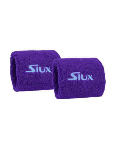 Pack 2 Wristbands Siux Flash Curl Purple |Padel offers