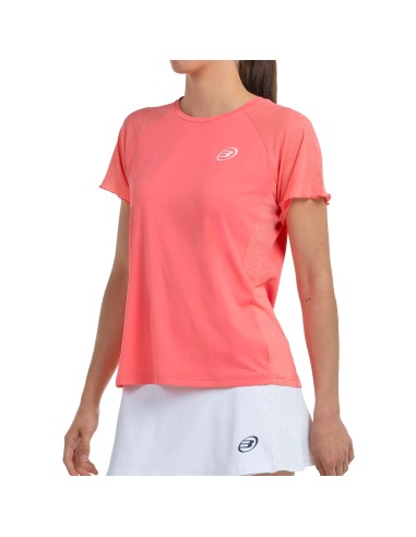 BULLPADEL T-SHIRT DE MANGA CURTA PARA MULHER DEDALE 711 GOMA DE MASCAR | Ofertas de padel