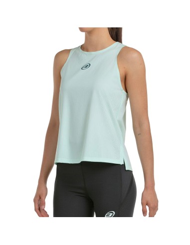 BULLPADEL WOMEN'S SLEEVELESS T-SHIRT ABURE 066 AQUA GREEN |Padel offers