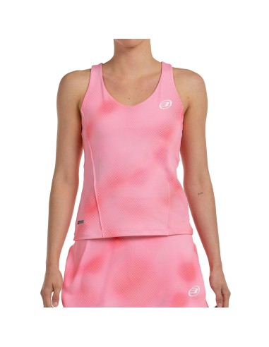 BULLPADEL WOMEN'S SLEEVELESS T-SHIRT DAN 711 BUBBLE GUM |Padel offers