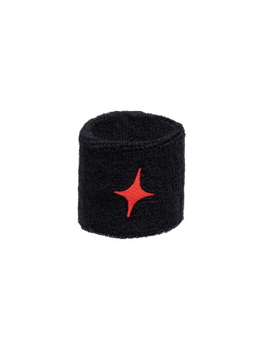 BLISTER (2 UDS.) MUﾑEQUERA STARVIE NEGRA STAR ROJA MNR24 | Ofertas de padel