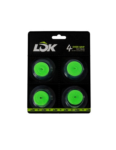 Blister Overgrip Lok x4 Verde | Ofertas de pádel