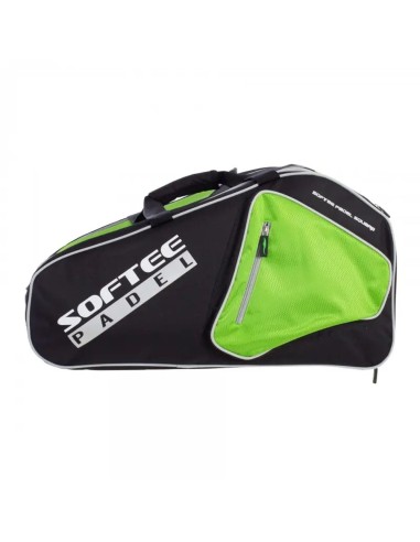 PALETERO SOFTEE PADEL SQUARE 24279.018.1 VERDE FLUOR | Ofertas de padel