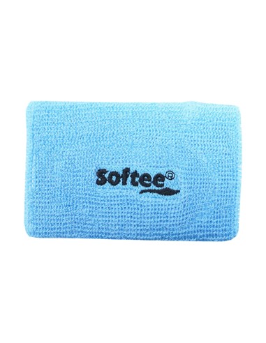 Muñequera Ancha Softee Azul | Ofertas de pádel