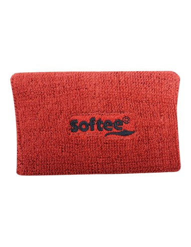 Muñequera ancha Softee Rojo | Ofertas de pádel