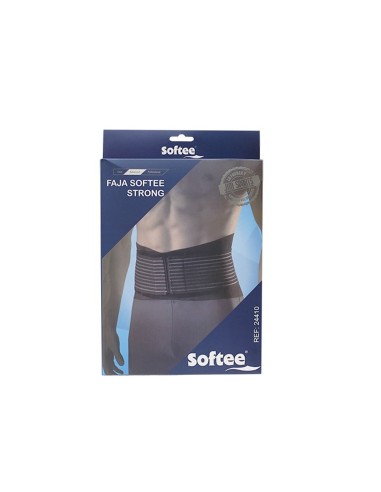 Faja Softee Strong Negro | Ofertas de pádel