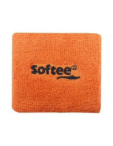 Muñequera Normal Softee Naranja Flúor | Ofertas de pádel