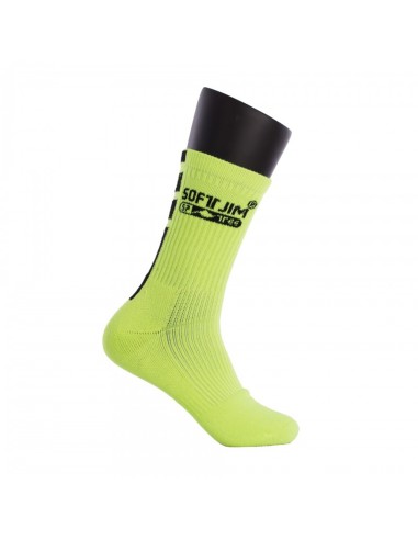 CALCETINES SOFTJIM PREMIUM AMARILLO FLUOR/NEGRO 40500.A03 | Ofertas de padel