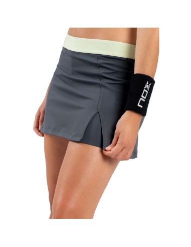 SKIRT NOX PRO CHARCOAL GREY T24FWMFACG |Padel offers