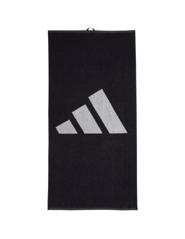 Toalla Adidas Pequeña 3 Barra Negro | Ofertas de pádel