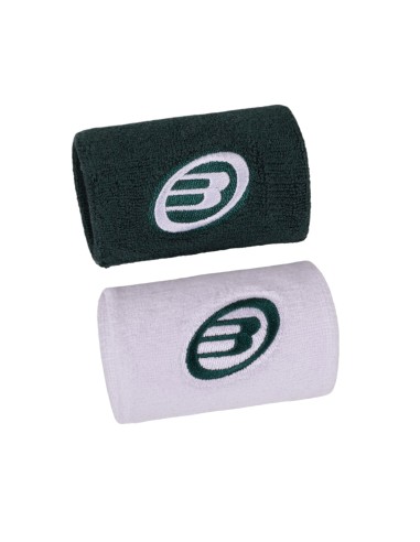 Muñequeras Bullpadel Bpmu2405 Verde Blanco | Ofertas de pádel