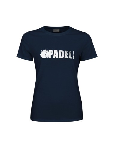 Camiseta Head Padel Font Mujer | Ofertas de pádel