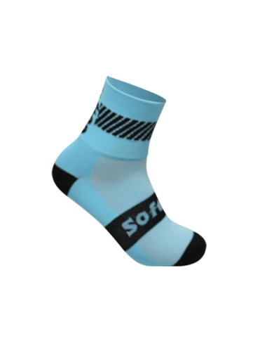 Softee Meias Walk Mid-Cut Socks Azul | Ofertas de padel