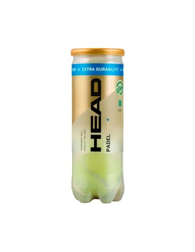 HEAD 3 BOLAS DE ESTANHO PADEL PRO S + 540303 | Ofertas De Pádel