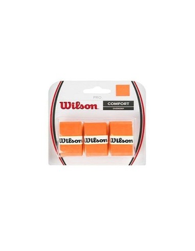 Pro Overgrip Wilson Burn Naranja Wrz470820 | Ofertas De Pádel