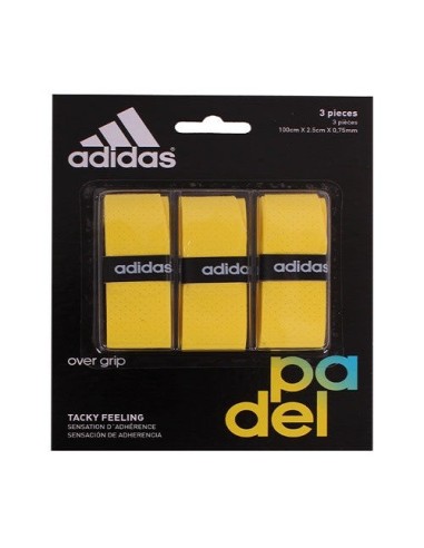 Adidas Overgrip 3 pezzi giallo Og01ye | Ofertas De Pádel