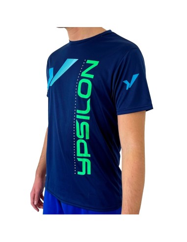 Camiseta Ypsilon Padel Odp Navy - Green | Ofertas De Pádel