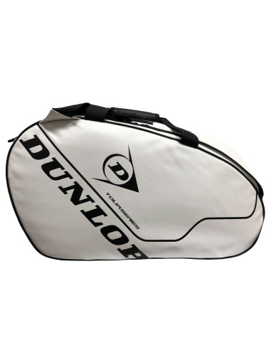 Paletero Dunlop Tour Intro Carbon Pro White / Black |Padel offers