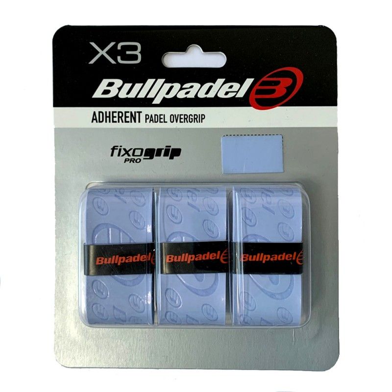 Blister de 3 Overgrips BullPadel Fixogrip Azul |Padel offers