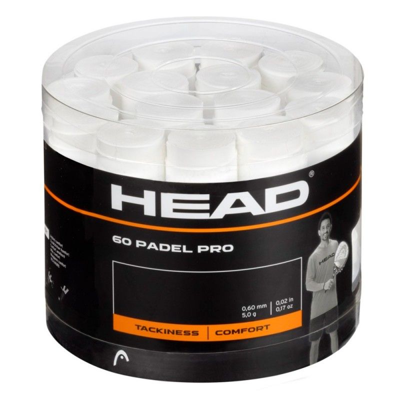 60 Overgrips Head Padel Pro White |Padel offers