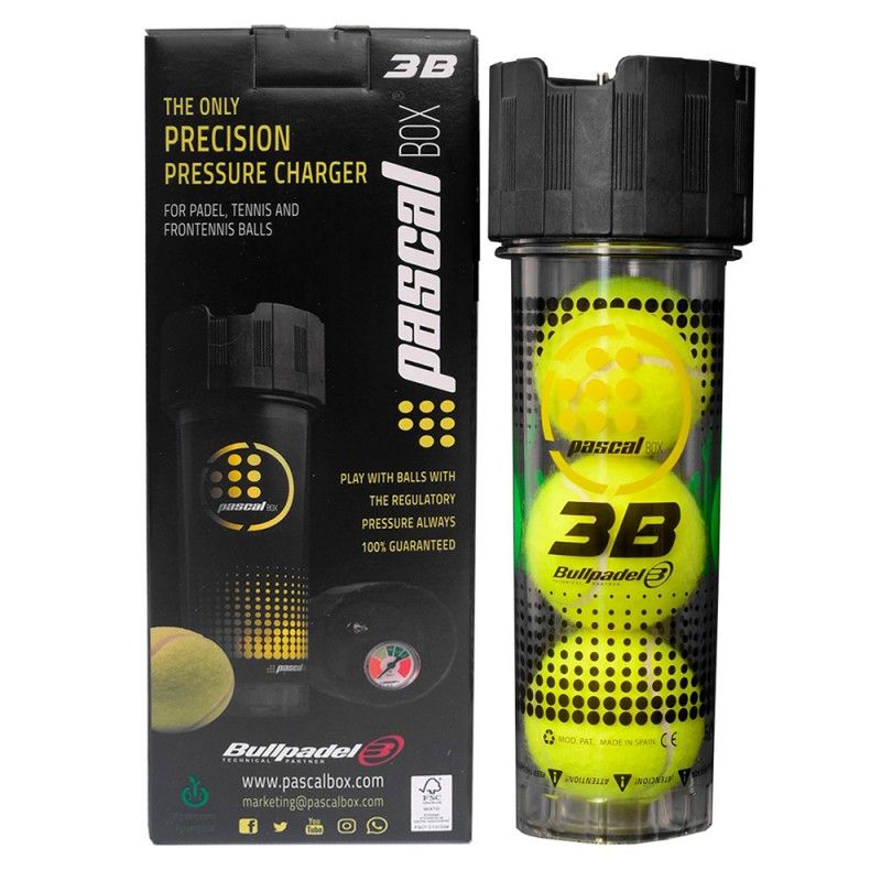 Pressurizador de esferas PASCAL BOX 3B 458542 | Ofertas de padel