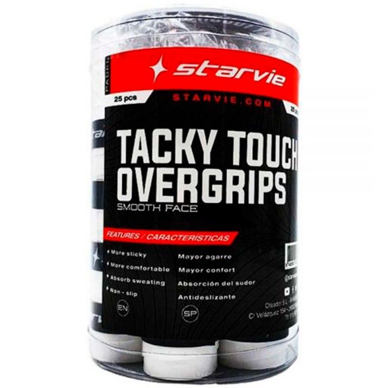 Drum 25 Starvie Tacky Touch Overgrips |Padel offers