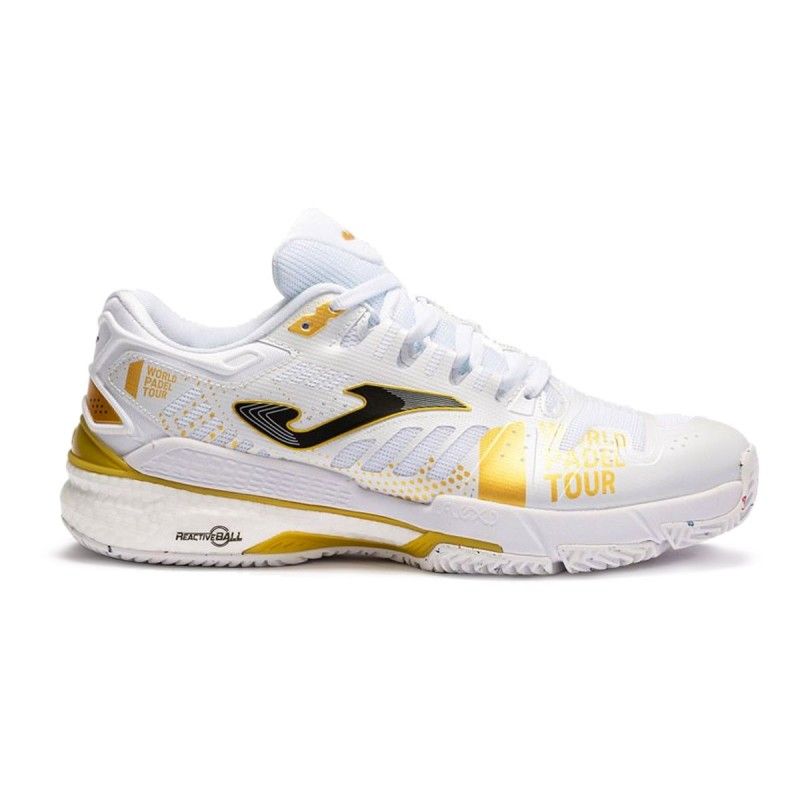 Joma Slam 22 WPT Clay Branco Gold Woman | Ofertas de padel