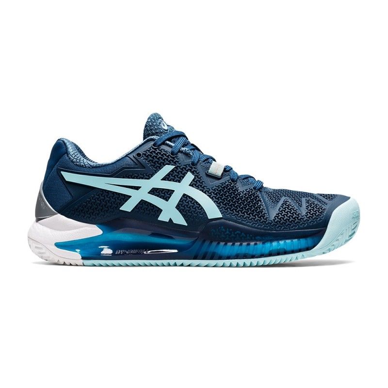 Asics Resolução Gel 8 Clay Blue Grey Women's 1042A070-406 | Ofertas de padel