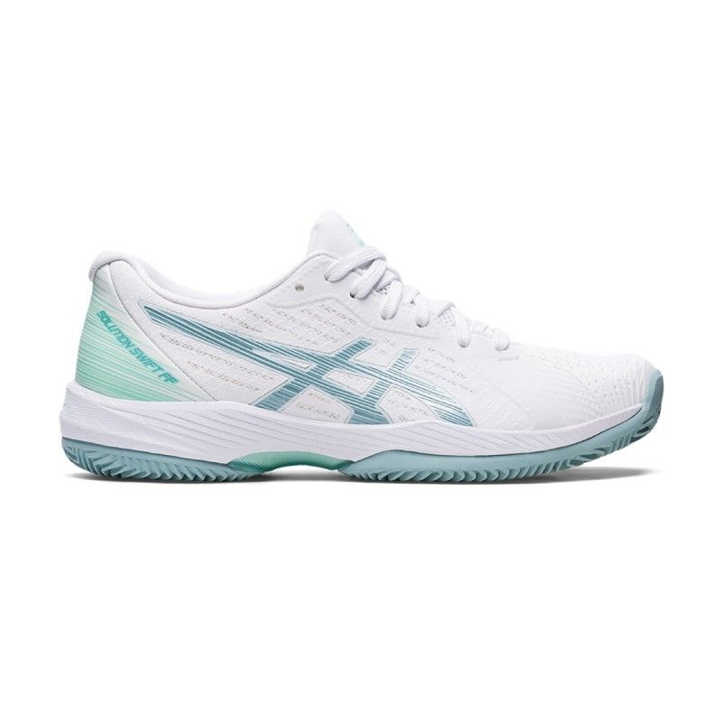 Asics Solution Speed FF 2 Clay Blanco Mujer 1041A349-960 | Ofertas de padel