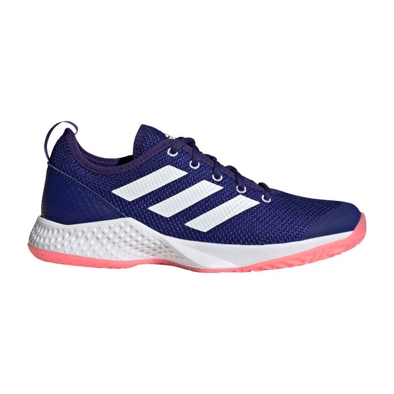 Adidas Courtflash Blue White Women's Gz0707 | Ofertas de padel