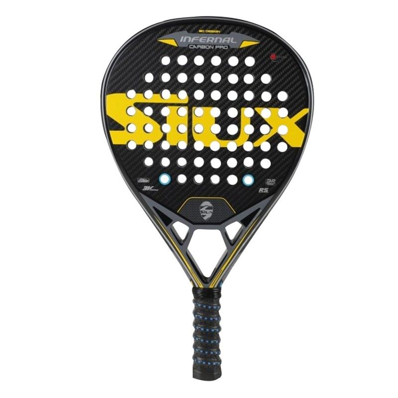 Siux Infernal 3K LTD Azul Amarelo | Ofertas de padel