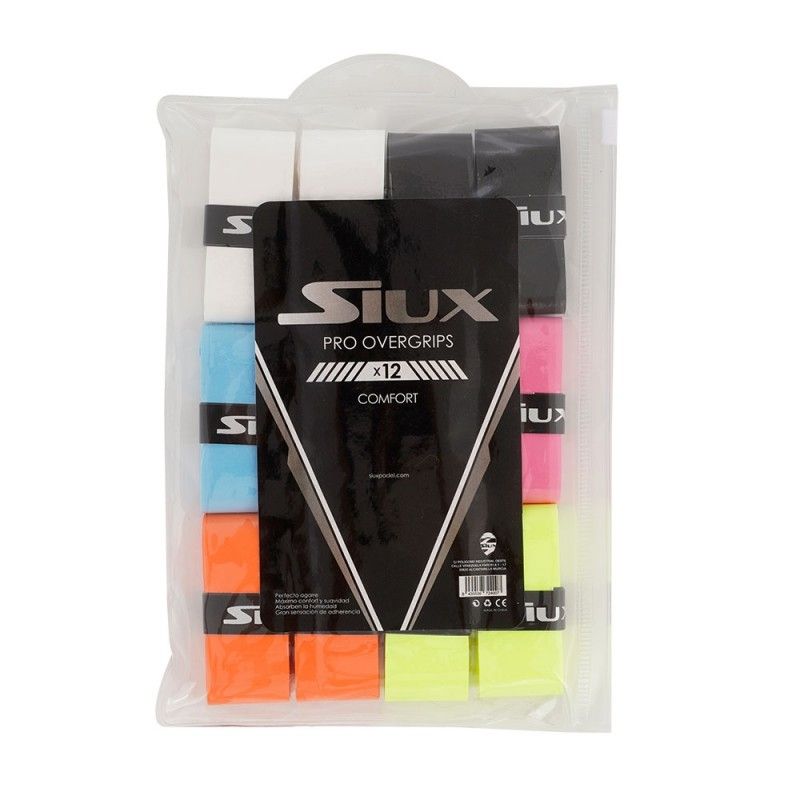 Overgrips Bag Siux Pro X12 Various Smooth |Padel offers