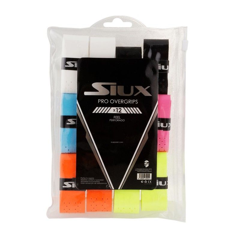 Borsa per le impugnature Siux Pro X12 Vari perforati | Ofertas de padel