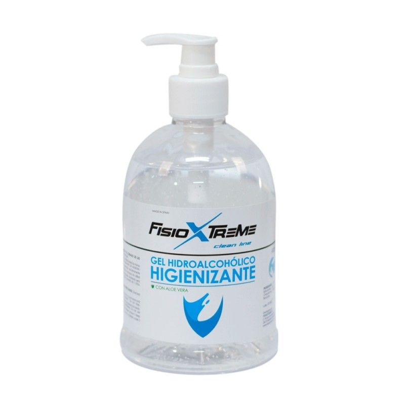 Hydroalcoholic Gel Clean Line Fisioxtreme Aloe Vera 500ml |Padel offers