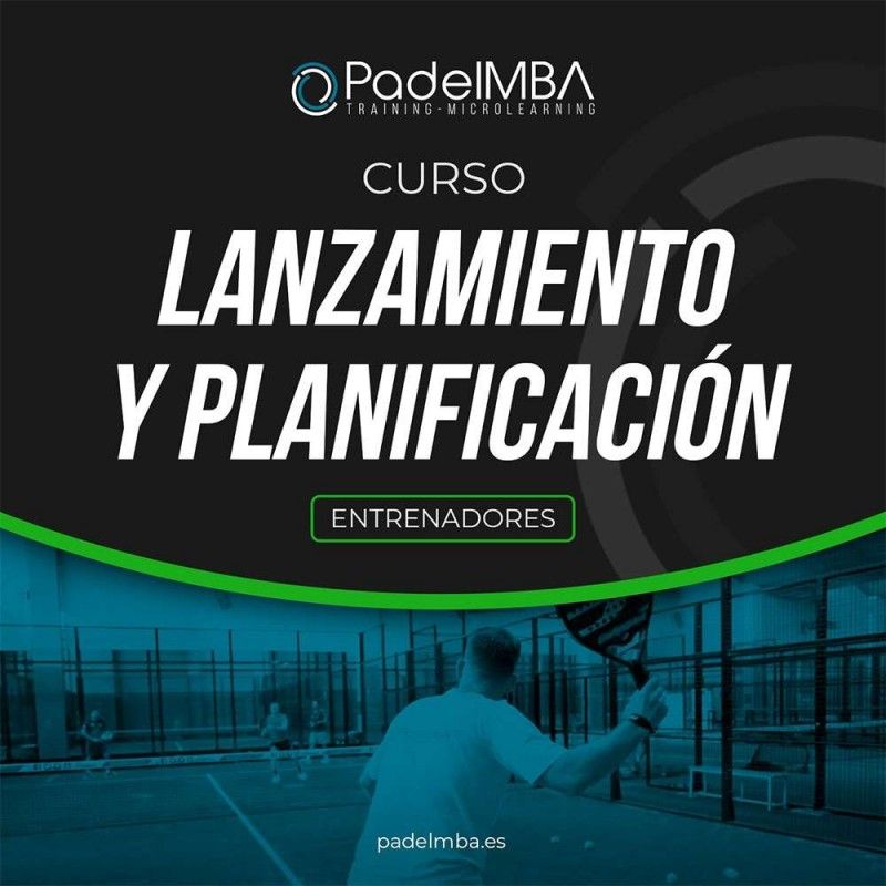 Padel Mba Coaches Lançamento e Planeamento | Ofertas de padel