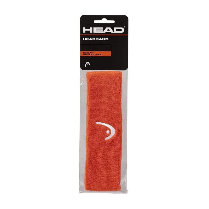 Banda Head Logo arancione | Ofertas de padel