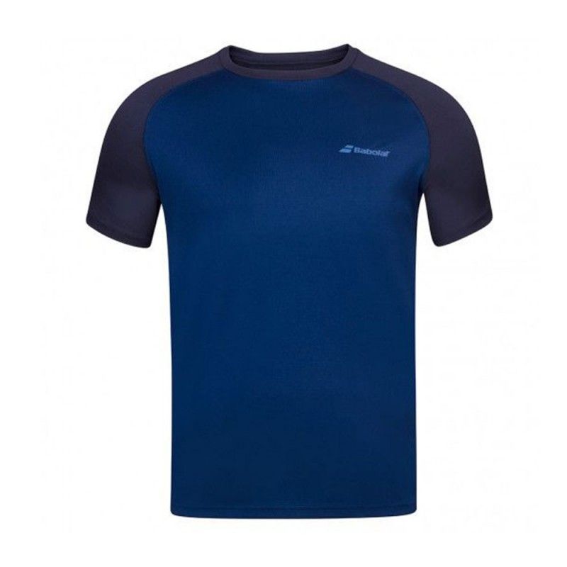 Maglietta Babolat Play Crew Navy Ragazzo | Ofertas de padel