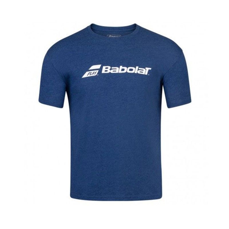 T-shirt Babolat Exercício Menino azul marinho | Ofertas de padel