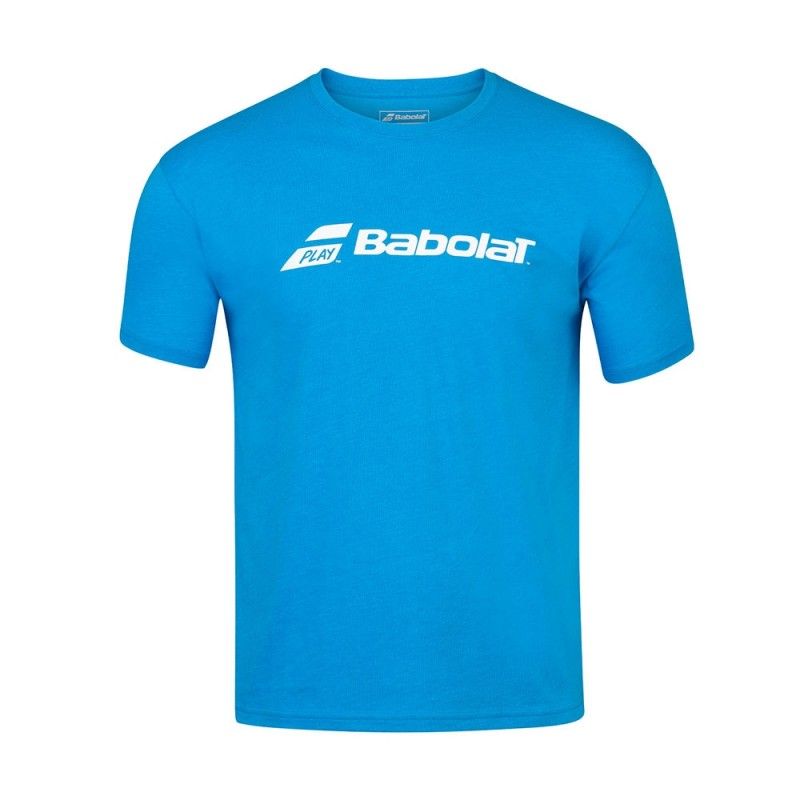 T-shirt Babolat Exercício Menino azul | Ofertas de padel