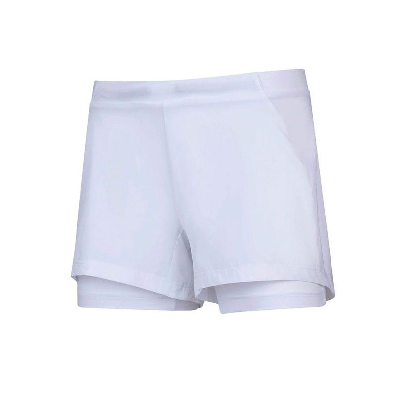 Pantaloncini Babolat Esercizio 3in Ragazze Bianco | Ofertas de padel