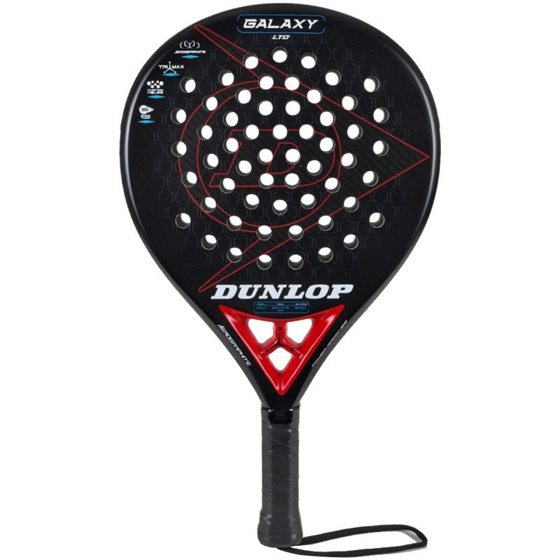 Dunlop Galáxia Preto / Vermelho | Ofertas de padel