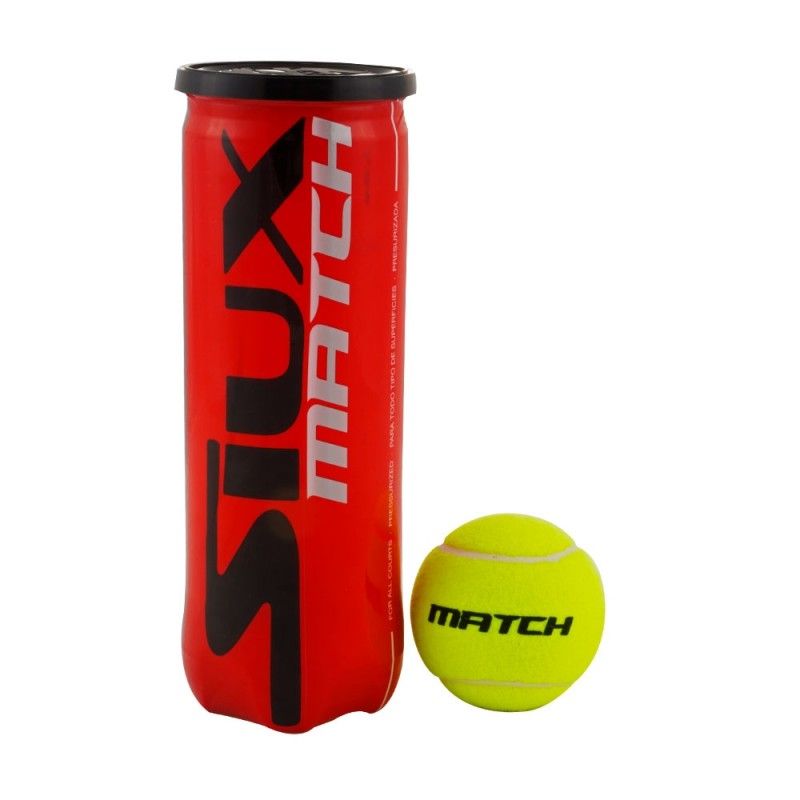 3 bolas podem Siux Match | Ofertas de padel