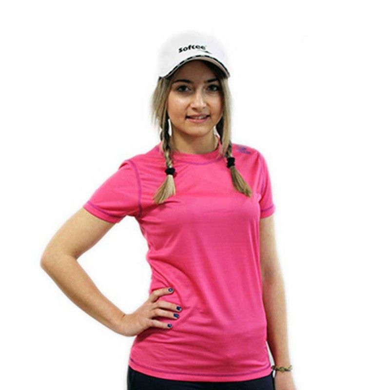 Softee Padel Zero Fuchsia Camisola feminina | Ofertas de padel